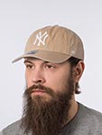 Бейсболка 47 BRAND арт. B-RGW17GWS-KHC New York Yankees MLB (khaki white)